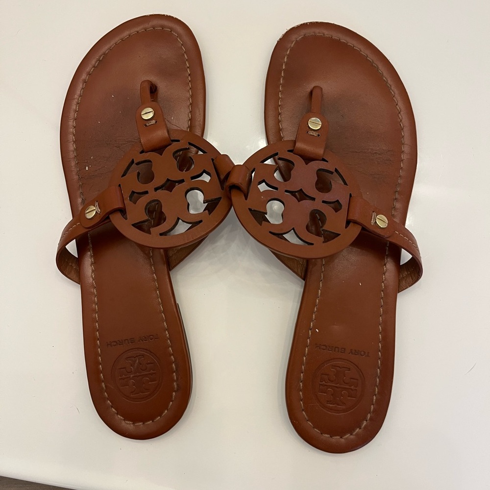 Tory Burch Miller Brown Sandals